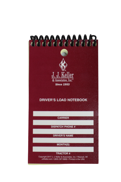 Driver Load Notebook | Mileage & Expense Log – R.E. Garrison Apparel